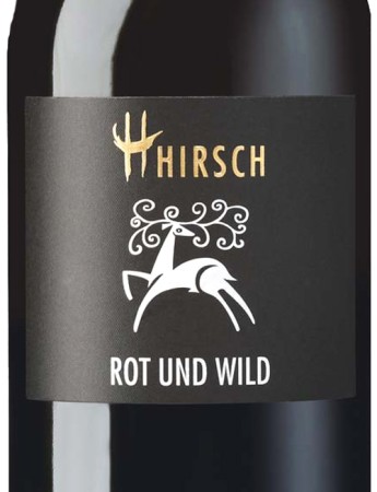 Hirsch Rot und Wild