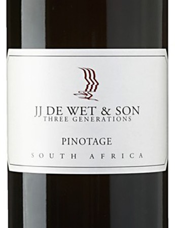 Pinotage 2018 JJ De Wet & Son Robertson