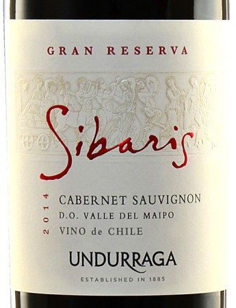 Cabernet Sauvignon Gran Reserva Sibaris 2014 Undurraga