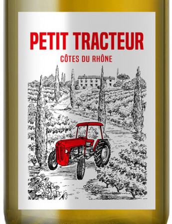 Petit Tracteur Blanc