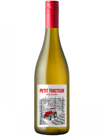 Petit Tracteur Blanc 2024 Vignobles & Compagnie