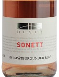 Spätburgunder Rosé sonett 2017 Heger