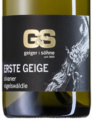 Silvaner Vögelswäldle 2023 Weingut Geiger und Söhne